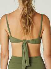 Carregar imagem no visualizador da galeria, Top Biquíni Búzios Verde Alcaparra UV 50+ - panou.br