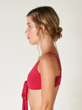 Carregar imagem no visualizador da galeria, Top Biquíni Canárias Rosa Cereja UV 50+