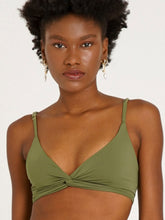 Carregar imagem no visualizador da galeria, Top Biquíni Canárias Verde Alcaparra UV50+