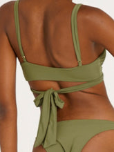 Carregar imagem no visualizador da galeria, Top Biquíni Canárias Verde Alcaparra UV50+