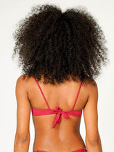 Carregar imagem no visualizador da galeria, Top Biquíni Curaçao Rosa Cereja UV 50+