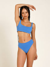 Carregar imagem no visualizador da galeria, Top Biquíni Fiji Azul Cobalto UV 50+ - panou.br