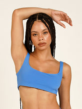 Carregar imagem no visualizador da galeria, Top Biquíni Fiji Azul Cobalto UV 50+ - panou.br