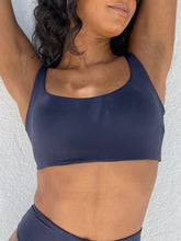 Carregar imagem no visualizador da galeria, Top Biquíni Fiji Azul Marinho UV 50+