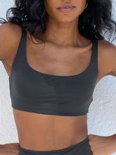 Carregar imagem no visualizador da galeria, Top Biquíni Fiji Cinza Chumbo UV 50+