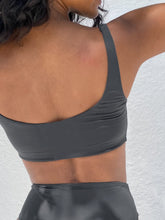 Carregar imagem no visualizador da galeria, Top Biquíni Fiji Cinza Chumbo UV 50+