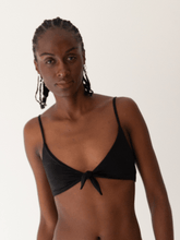 Carregar imagem no visualizador da galeria, Top Biquini Menorca Preto UV 50+ - panou.br