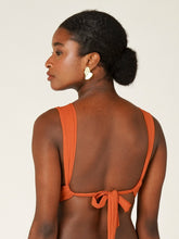 Carregar imagem no visualizador da galeria, Top Biquíni Santorini Laranja Ocre UV50+