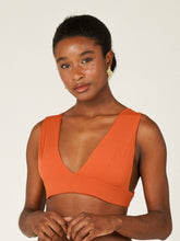 Carregar imagem no visualizador da galeria, Top Biquíni Santorini Laranja Ocre UV50+