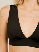Carregar imagem no visualizador da galeria, Top Biquíni Santorini Preto UV50+ - panou.br