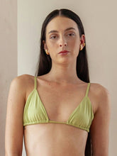 Carregar imagem no visualizador da galeria, Top Biquíni Seychelles Verde Oliva 50+ - panou.br