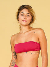 Carregar imagem no visualizador da galeria, Top Biquini Tenerife Rosa Cereja