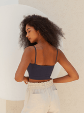 Carregar imagem no visualizador da galeria, Top Maiorca Azul Marinho UV 50+ - panou.br