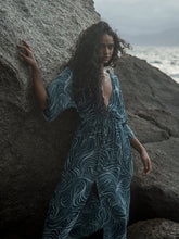 Carregar imagem no visualizador da galeria, Vestido Córsega Oceano Vivo - panou.br