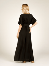 Carregar imagem no visualizador da galeria, Vestido Longo Sahy Preto - panou.br