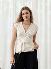 Carregar imagem no visualizador da galeria, Blusa Cachecouer Amsterdã UV +50 Off White - panou.br