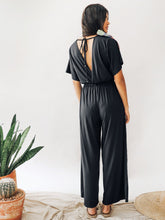 Carregar imagem no visualizador da galeria, Macacão Phuket Preto UV +50 - panou.br