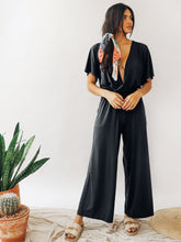 Carregar imagem no visualizador da galeria, Macacão Phuket Preto UV +50 - panou.br