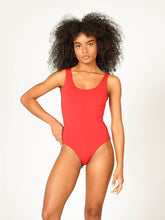 Carregar imagem no visualizador da galeria, Maiô Noronha Vermelho UV +50 - panou.br