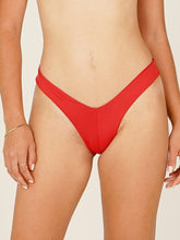 Carregar imagem no visualizador da galeria, Parte de Baixo Biquíni Asa Delta Ibiza Vermelho UV 50+ - panou.br