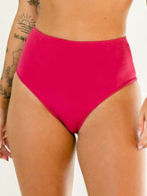 Carregar imagem no visualizador da galeria, Parte de Baixo Biquíni Búzios Rosa Cereja UV 50+ - panou.br
