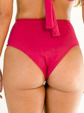 Carregar imagem no visualizador da galeria, Parte de Baixo Biquíni Búzios Rosa Cereja UV 50+ - panou.br