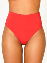 Carregar imagem no visualizador da galeria, Parte de Baixo Biquíni Búzios Vermelho UV 50+ - panou.br