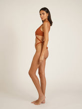 Carregar imagem no visualizador da galeria, Parte de Baixo Biquíni Canárias Marrom Camelo UV50+ - panou.br