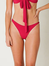 Carregar imagem no visualizador da galeria, Parte de Baixo Biquíni Canárias Rosa Cereja UV 50+ - panou.br