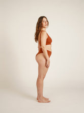 Carregar imagem no visualizador da galeria, Parte de Baixo Biquini Fiji Marrom Camelo UV50+ - panou.br