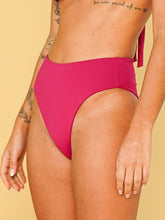 Carregar imagem no visualizador da galeria, Parte de Baixo Biquini Fiji Rosa Cereja UV50+ - panou.br