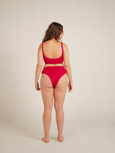 Carregar imagem no visualizador da galeria, Parte de Baixo Biquini Fiji Rosa Cereja UV50+ - panou.br