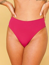 Carregar imagem no visualizador da galeria, Parte de Baixo Biquini Fiji Rosa Cereja UV50+ - panou.br
