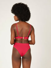 Carregar imagem no visualizador da galeria, Parte de Baixo Biquíni Galápagos Cereja UV 50+ - panou.br