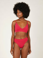 Carregar imagem no visualizador da galeria, Parte de Baixo Biquíni Galápagos Cereja UV 50+ - panou.br