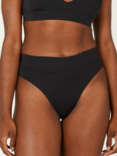 Carregar imagem no visualizador da galeria, Parte de Baixo Biquíni Galápagos Preto UV 50+ - panou.br