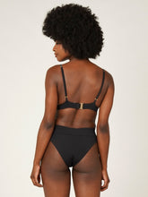 Carregar imagem no visualizador da galeria, Parte de Baixo Biquíni Galápagos Preto UV 50+ - panou.br