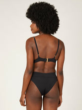 Carregar imagem no visualizador da galeria, Parte de Baixo Biquíni Galápagos Preto UV 50+ - panou.br