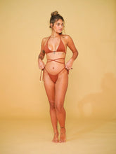 Carregar imagem no visualizador da galeria, Parte de Baixo Biquíni Paraty Camelo UV 50+ - panou.br
