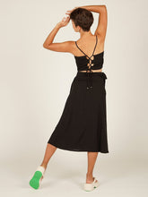 Carregar imagem no visualizador da galeria, Saia Anguilla - Preto - panou.br
