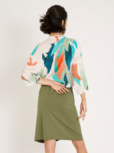 Carregar imagem no visualizador da galeria, Saia Pareô Bodrum Verde (proteção UV 50+) - panou.br
