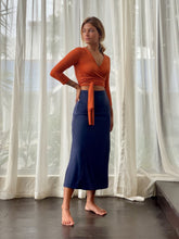 Carregar imagem no visualizador da galeria, Saia Paris Marinho UV +50 - panou.br