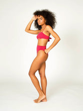 Carregar imagem no visualizador da galeria, Top Biquíni Belize Rosa Cereja UV 50+ - panou.br