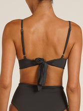 Carregar imagem no visualizador da galeria, Top Biquíni Búzios Cinza Chumbo UV 50+ - panou.br