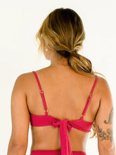 Carregar imagem no visualizador da galeria, Top Biquíni Búzios Rosa Cereja UV 50+ - panou.br