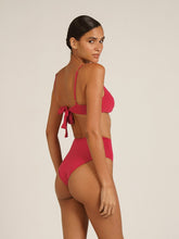 Carregar imagem no visualizador da galeria, Top Biquíni Búzios Rosa Cereja UV 50+ - panou.br