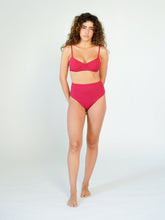 Carregar imagem no visualizador da galeria, Top Biquíni Búzios Rosa Cereja UV 50+ - panou.br