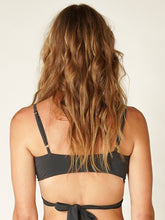 Carregar imagem no visualizador da galeria, Top Biquini Canárias Chumbo UV 50+ - panou.br