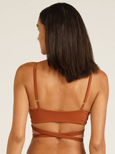 Carregar imagem no visualizador da galeria, Top Biquíni Canárias Marrom Camelo UV50+ - panou.br