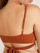 Carregar imagem no visualizador da galeria, Top Biquíni Canárias Marrom Camelo UV50+ - panou.br